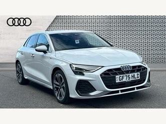 1.5 tfsi 30 s line sportback s tronic euro 6 (start/stop) 5dr