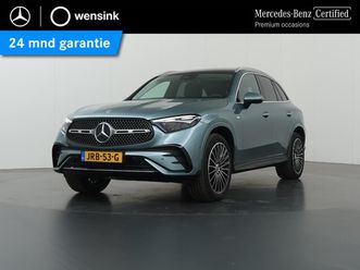 mercedes-benz glc-klasse - 300e 4matic amg line | panoramadak | trekhaak| winter pakket | digital light | 360 camera