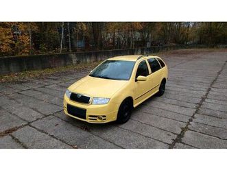 skoda fabia 6y combi 2.0 mpi sport rs klim...