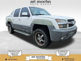 used 2002 chevrolet avalanche 1500