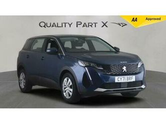 2021 peugeot 5008 1.2 puretech active premium euro 6 (start/stop) 5dr hatchback petrol manual