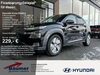 hyundai kona elektro premium 64kwh +hud +acc +shz