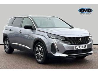 peugeot 5008 suv 1.2 hybrid allure suv 5dr petrol hybrid e dsc6 euro 6 s/s 136
