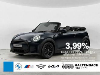 mini cooper cabrio led navi shz pdc keyless klima