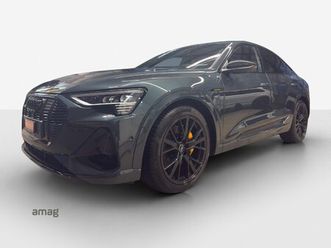e-tron sportback 55 s line black edition