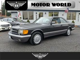 used 1991 mercedes-benz s-class 560sec