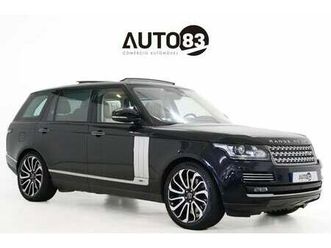 land rover range rover 5.0 v8 supercharged autobiography lwb