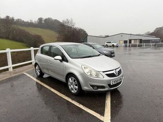 2008 58 vauxhall corsa 1.2i 16v design hatchback 5dr petrol manual (a/c) (139 g/km, 79 bhp)