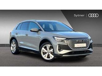 audi q4 150kw 40 82kwh s line 5dr auto