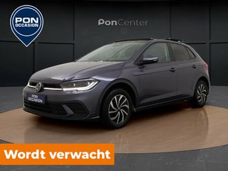 volkswagen polo 1.0 tsi life business | pano dak | iq light | stoelverwarming | navi | carplay | parkeerhulp |