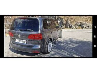 vw touran 1,6 dsg tdi bluemotion 105 cv 77 kw, 7 plätze canton grisons - tutti.ch
