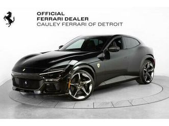 used 2025 ferrari purosangue suv
