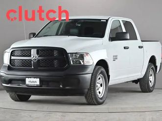 2022 ram 1500 classic tradesman crew cab w/ rearview camera, a/c