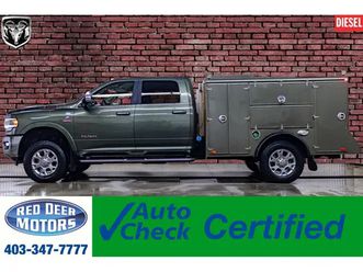 2022 ram 3500 4x4 crew cab laramie mechanics diesel aisin nav