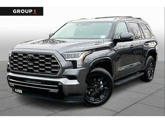 used 2026 toyota sequoia platinum