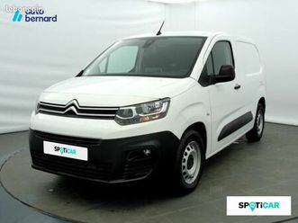 citroen berlingo van m 800kg 100 kw batterie 50 kwh driver