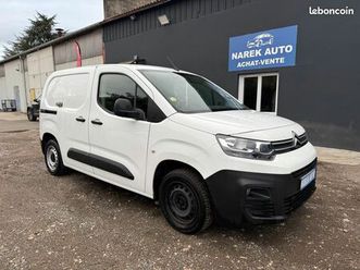 citroën berlingo 1.5 bluehdi 75 tva récupérable 108634 km