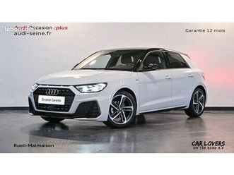 audi a1 sportback 30 tfsi 116 ch s tronic 7 s line plus