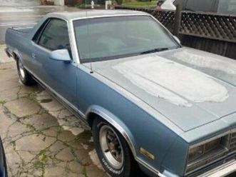 1986 chevrolet el camino