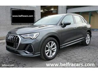 audi q3 sportback 35 tdi 150ch auto s line toitpano/cuirchauf/cam/regvit/carplay/gar12mois