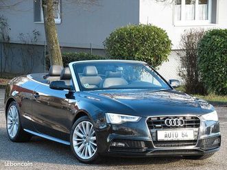audi a5 cabriolet s-line 3.0 tdi 245 quattro/xenon/gps/cuir