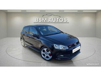 volkswagen polo gti 1.4 180 ch dsg7 2011