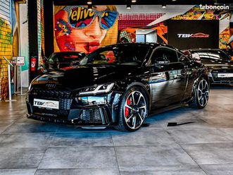 audi ttrs 2.5 tfsi 400 ch daza pack rs design black matrix beam magnetic ride b&o camera cuir elect nappa echapp rs — pas de fap