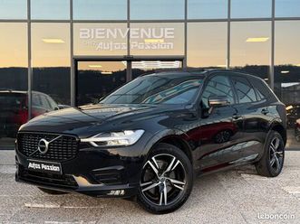 volvo xc60 b4 2.0 turbo hybride 197 ch geartronic 8 r-design. 10/2020