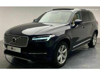 volvo xc90 t8 awd 320 inscription luxe 7 places / entretien complet / toit ouvrant / attelage /intelesafe