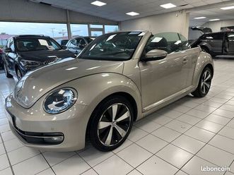 volkswagen coccinelle 1.6 tdi 105 exclusive cuir leds jantes