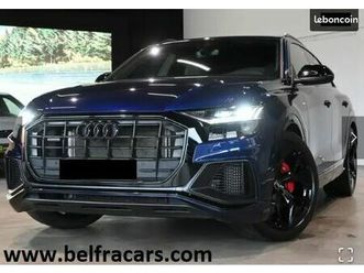 audi q8 60 tfsi e 462ch quattro s-line cuirchauf/carplay/cam/attachrem/gar12mois