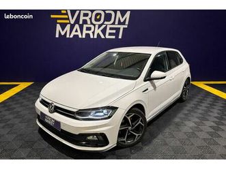 volkswagen polo 1.0 tsi 115 r-line – manuelle – 2019 – 104 000 km