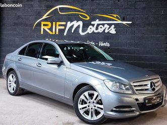 mercedes-benz classe c 200 iii (2) cdi w204 facelift blueefficiency edition avantgarde 7g-tronic automatique - 2nd main - semi cuir - radar - climauto bi zone d
