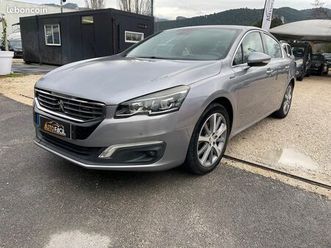 peugeot 508 2.0 bluehdi 150 ch s&s bvm6 gt line - gps climatisation radars camera regulateur