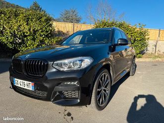 bmw x3 (g01) xdrive 20 d 190 ch m sport bva . toit ouvrant , sièges sport, attelage, gps pro