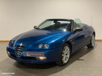 alfa romeo spider 2.0 jts 165 ch série limité editzione cabriolet