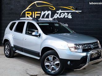 dacia duster 4x4 dci 110 ch bv6 edition prestige - 1ère main - gps europe - cuir - attelage - 4 roues motrices - pare buffle