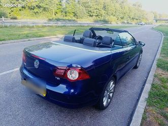 volkswagen eos cabriolet 1.4 tsi 160 ch sportline – très bon état – ct 2027 – livraison possible