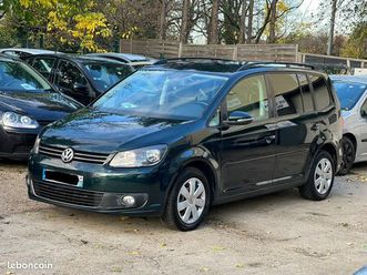 volkswagen touran 1l6 tdi 105 - 7pl c t ok 2012