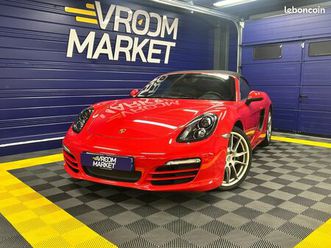 porsche boxster 2.7i 265 ch - suivi complet - manuelle - 2013 - 45200km