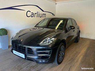 porsche macan turbo pack performance – 3.6 v6 440ch – a partir de 600 – pack performance – véhicule suivi chez porsche - très belle configuration
