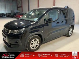 peugeot rifter standard 1.5 bluehdi 130 allure - attelage - cam - pano