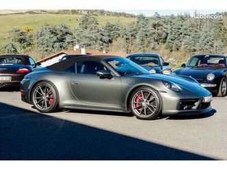 porsche 911 [992] carrera gts cabriolet immat fr / pdk / lift / bose / chrono / pdls