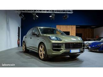 porsche cayenne turbo 2024 740ch pts green