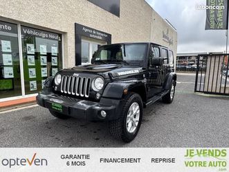 jeep wrangler 3.6 v6 284ch unlimited jk edition bva