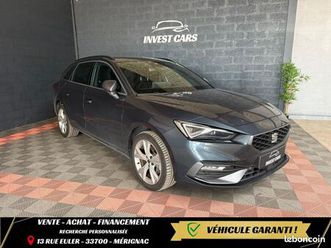 seat leon sportstourer break fr 1.5 e-hybrid 204ch bv dsg6 - garantie constructeur