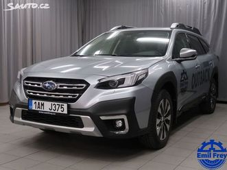 subaru outback 4x4 touring + černá kůže nappa