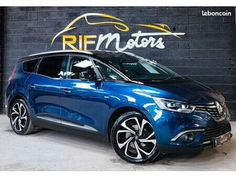 renault grand scenic iv diesel 150 ch edition bose - 7 places - de 2019 - moteur a chaine - 133 000 kms - systeme son bose - semi cuir - camera