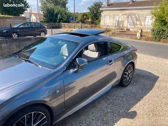 lexus rc 300h f sport executive – 2017 – très bon état