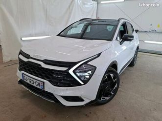 kia sportage 1.6 t-gdi 265ch isg hybride rechargeable bva6 4x4 gt line premium business